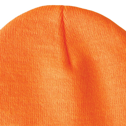 Knit Beanie with No Pom and No Cuff (Embroidery Logo)