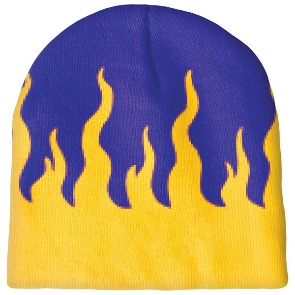 Knit Beanie with No Pom and No Cuff (No Logo)