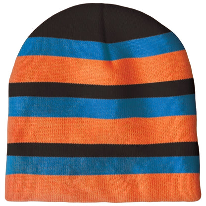 Knit Beanie with No Pom and No Cuff (No Logo)