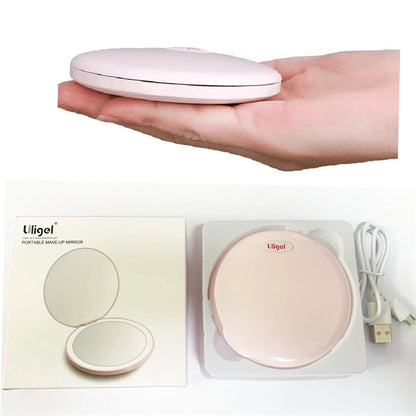Rechargea LED Travel Makeup Mirror