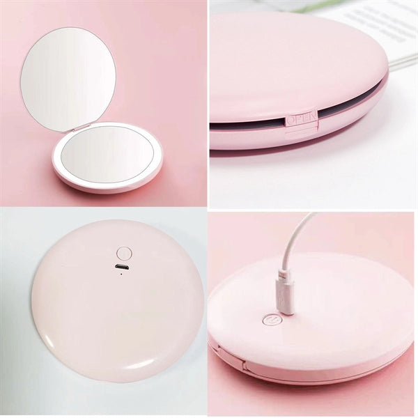 Rechargea LED Travel Makeup Mirror