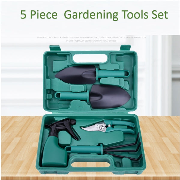 5 Piece Garden Tools Set