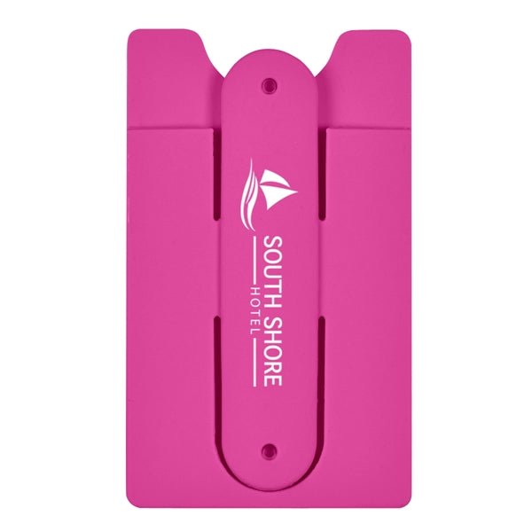 Silicone Phone Wallet With Stand