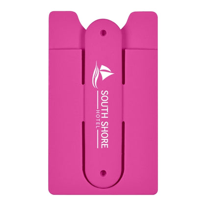 Silicone Phone Wallet With Stand