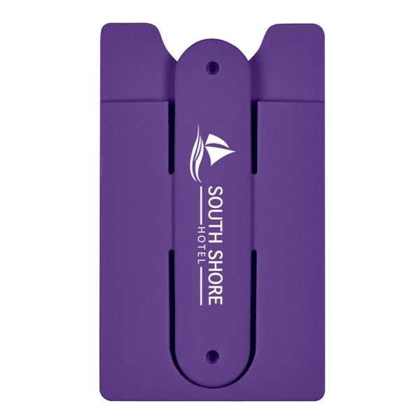 Silicone Phone Wallet With Stand
