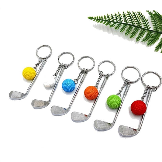 Imprinted Mini Golf Tool Set Key Tags