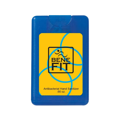 66 Oz. Card Shape Hand Sanitizer