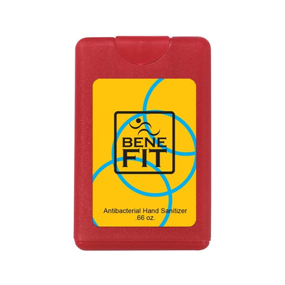 66 Oz. Card Shape Hand Sanitizer