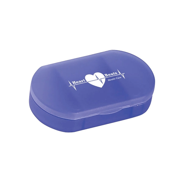 Oval Shape Pill Holder
