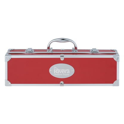 BBQ Set In Aluminum Case