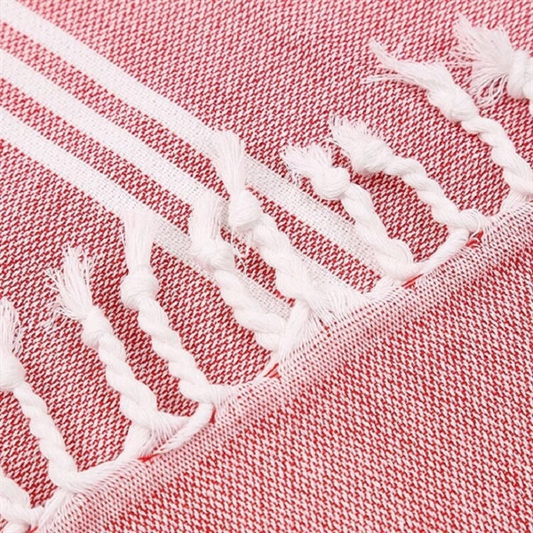 100% Cotton Turkish Beach Towel  Prewashed for Soft Feel