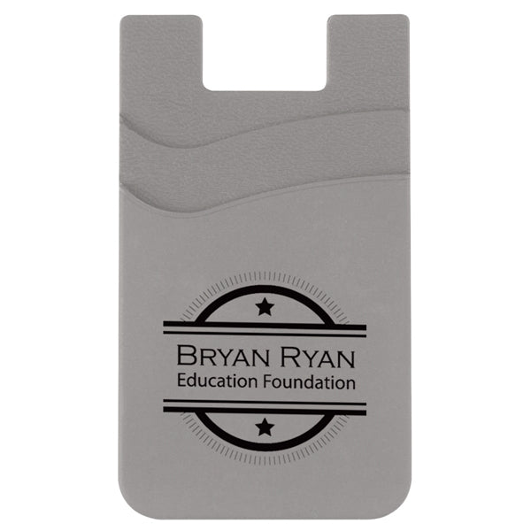 Dual Pocket Silicone Phone Wallet