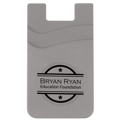 Dual Pocket Silicone Phone Wallet