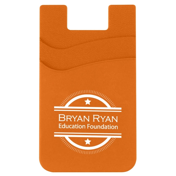 Dual Pocket Silicone Phone Wallet