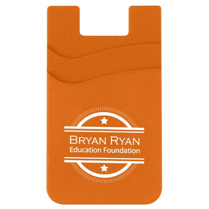 Dual Pocket Silicone Phone Wallet