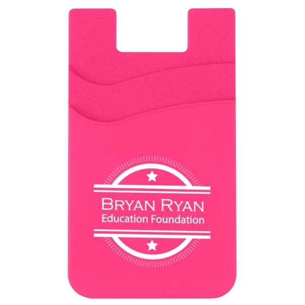 Dual Pocket Silicone Phone Wallet