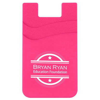 Dual Pocket Silicone Phone Wallet