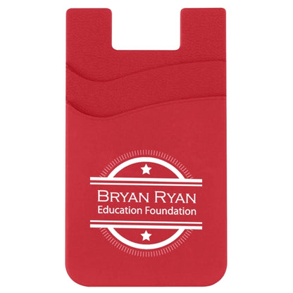 Dual Pocket Silicone Phone Wallet