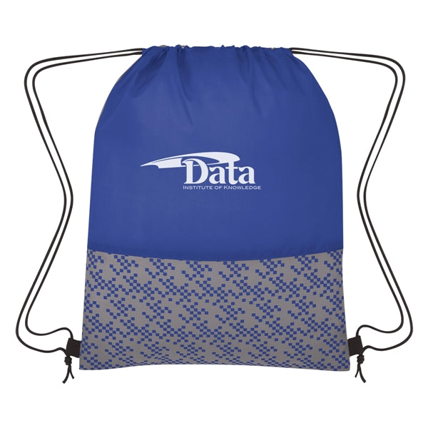 Bitmap Drawstring Backpack