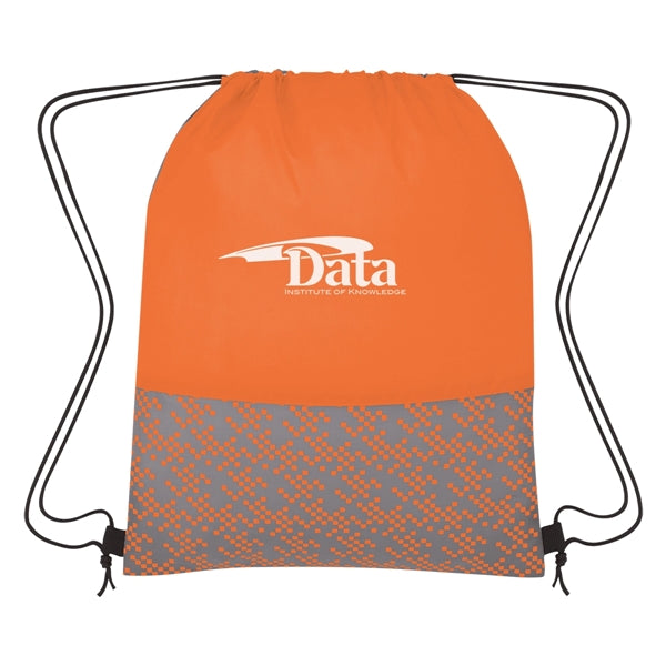 Bitmap Drawstring Backpack