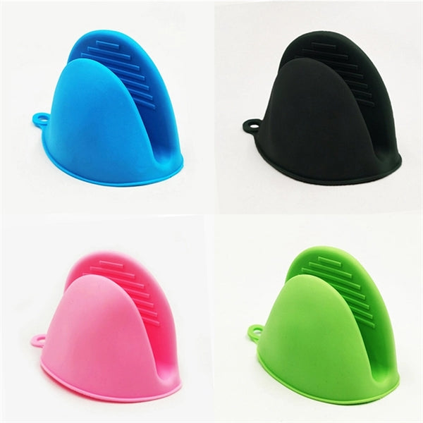Anti-scalding non-slip silicone hand clip