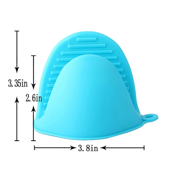 Anti-scalding non-slip silicone hand clip