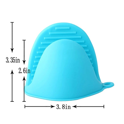 Anti-scalding non-slip silicone hand clip