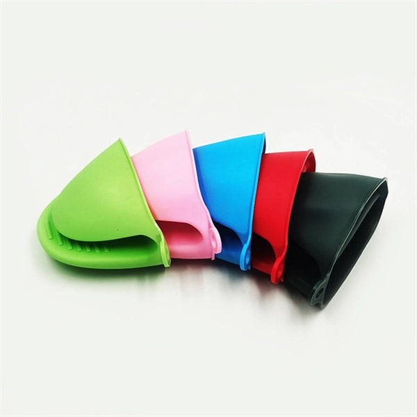 Anti-scalding non-slip silicone hand clip