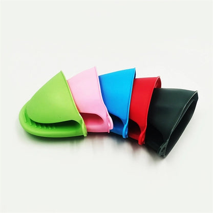 Anti-scalding non-slip silicone hand clip