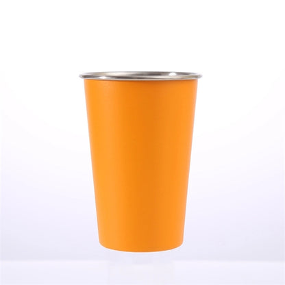 16oz Beer Tumbler Stackable Stainless Steel Drinking Glasses