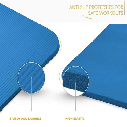 Non-Slip Yoga Mat with Carrying Strap