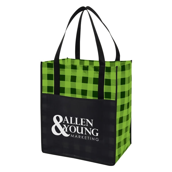 Northwoods Laminated Non-Woven Tote Bag