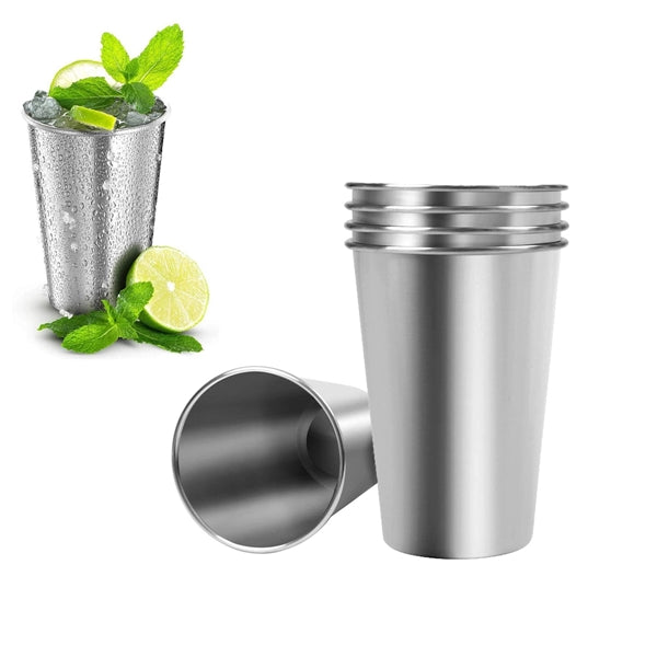 Premium 16oz Stainless Steel Pint Cup