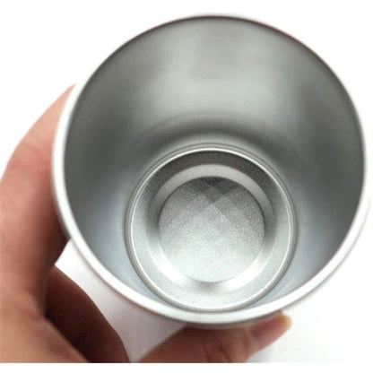 16 Ounce Stainless Steel Stackable Pint Cups Tumblers