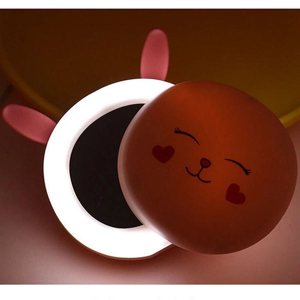 Hand Warmer with LED Mirror