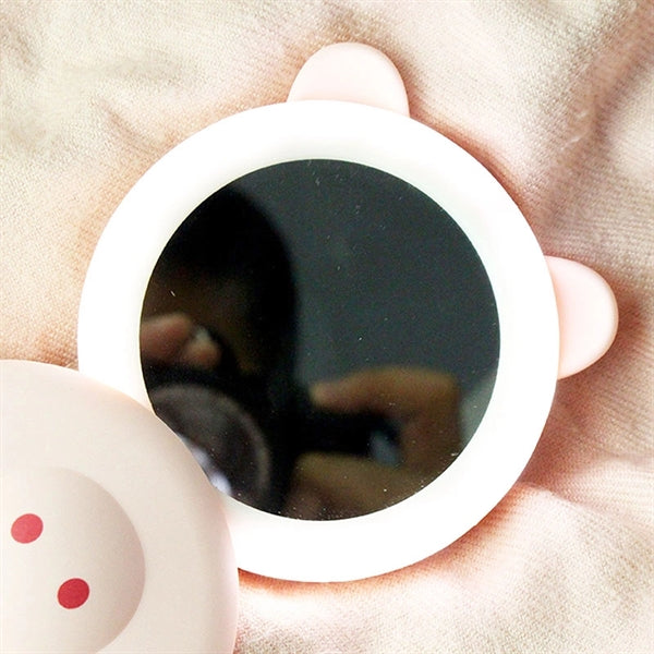 Hand Warmer with LED Mirror