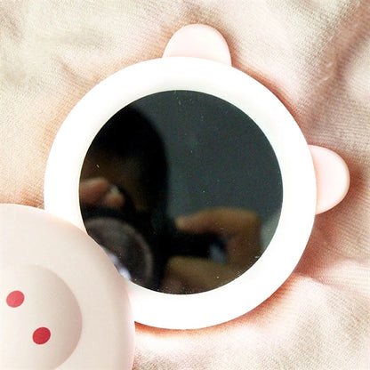 Hand Warmer with LED Mirror