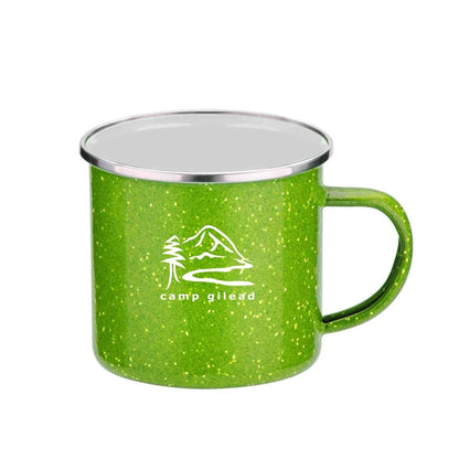 Iron and Stainless Steel Camping Mug
