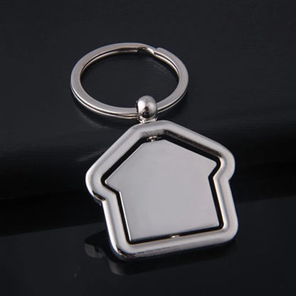 House Shaped Revolving Keytag