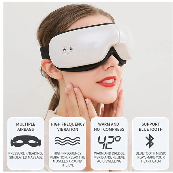 Rechargeable Bluetooth Eye Massagers