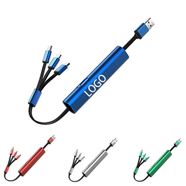 Multiple 3-in-1 USB Charge Cord