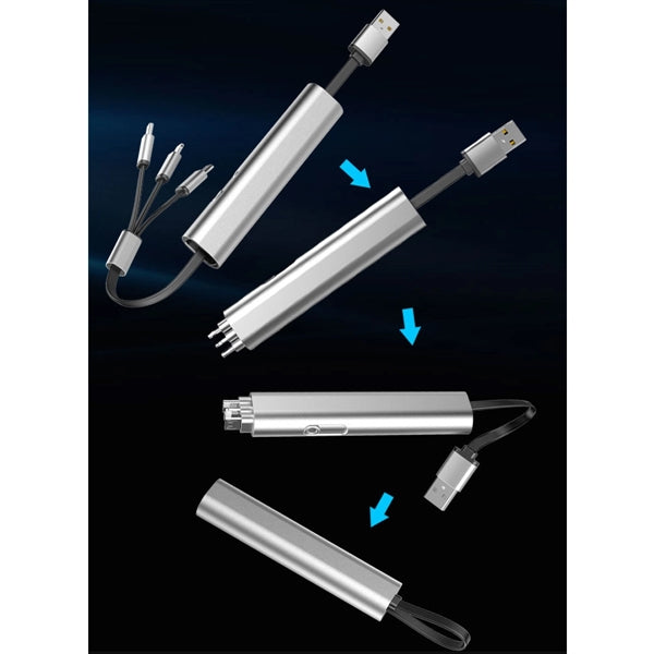 Multiple 3-in-1 USB Charge Cord