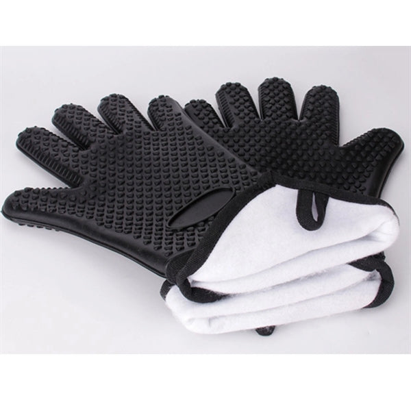 Heat Resistant Gloves BBQ Oven Mitts