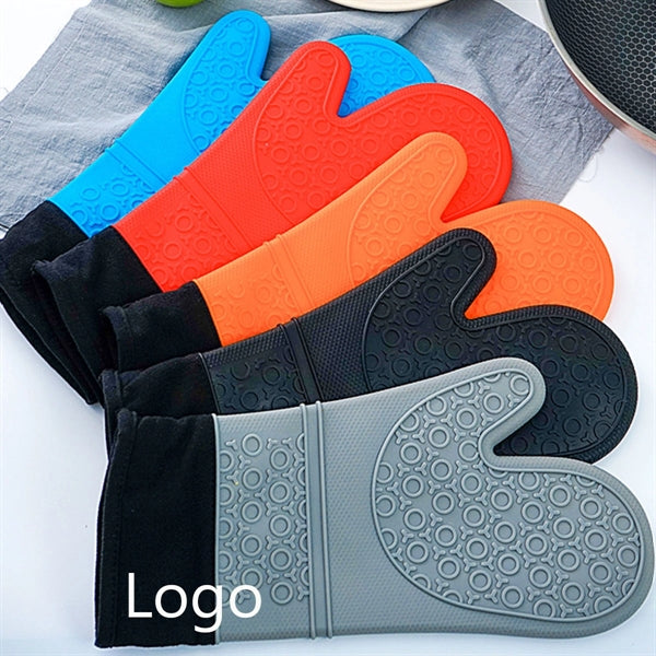 Quilted Liner Heat Resistant Oven Mitt