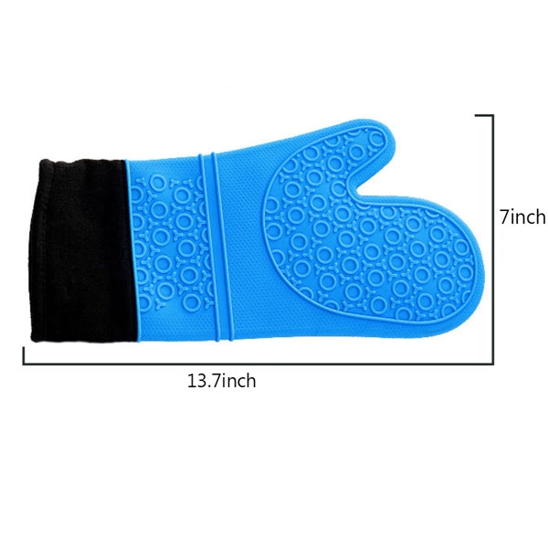 Quilted Liner Heat Resistant Oven Mitt