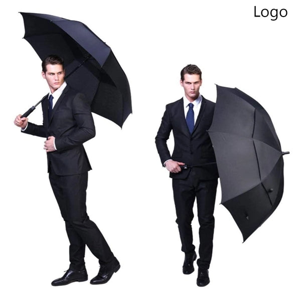 Automatic Open Umbrella with Double Canopy