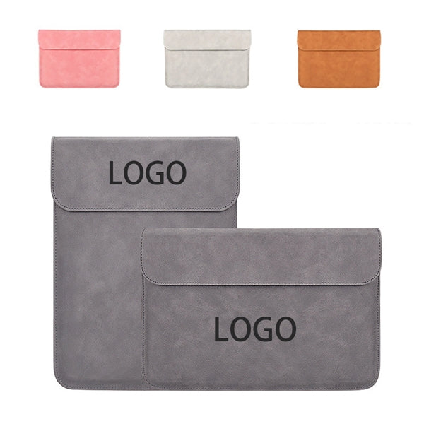 Faux Suede Laptop Sleeve