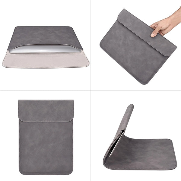 Faux Suede Laptop Sleeve