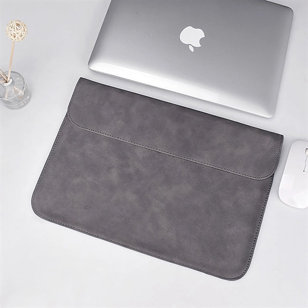 Faux Suede Laptop Sleeve
