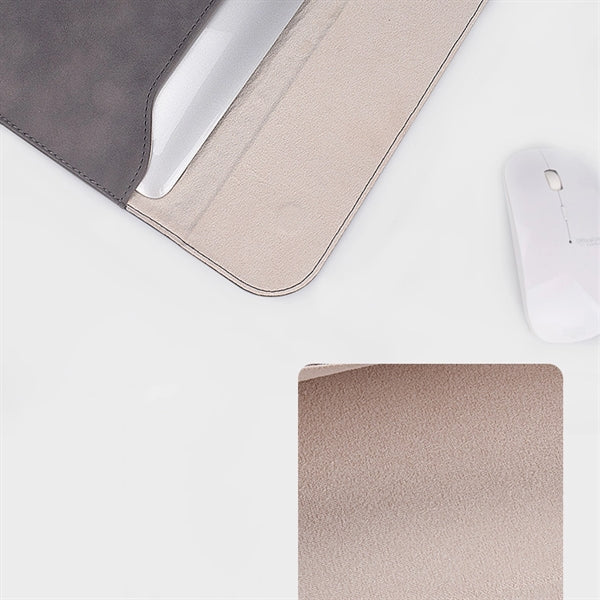 Faux Suede Laptop Sleeve